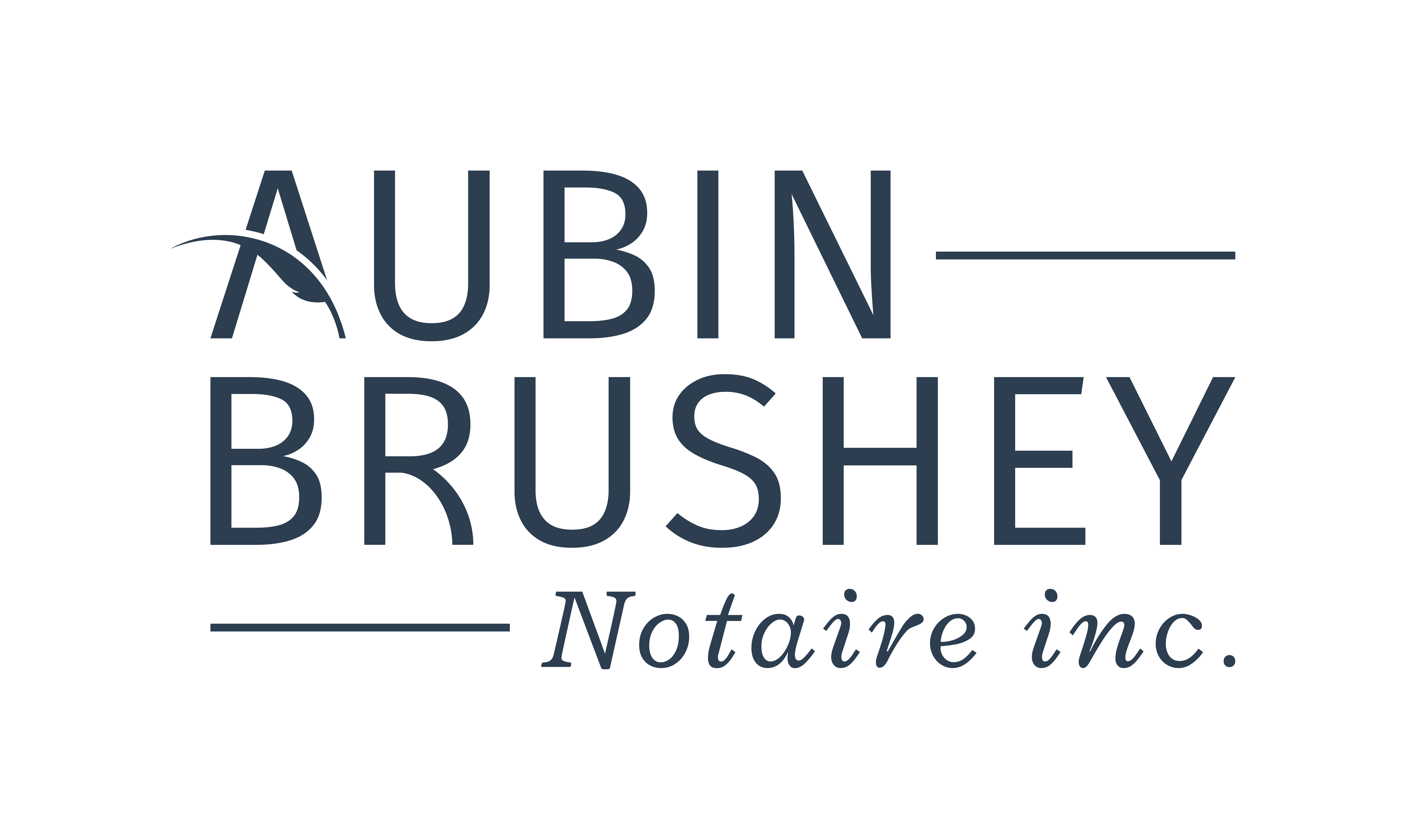 Aubin-Brushey Notaire inc. logo
